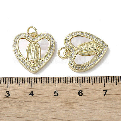 Латунные микро проложить кубического циркония подвески KK-G485-19C-G-1