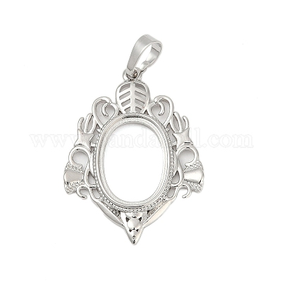 Сеттинги для кулона (кабошонов) KK-S521-15P-1