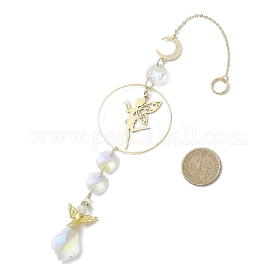 Подвесные ловцы солнца из сплава и латуни HJEW-JM04246-1