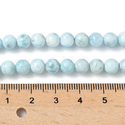 Бусы из натурального гемиморфита G-B141-01-6mm-1