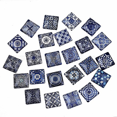 Кабошоны из стекла GGLA-S036-21A-02A-1