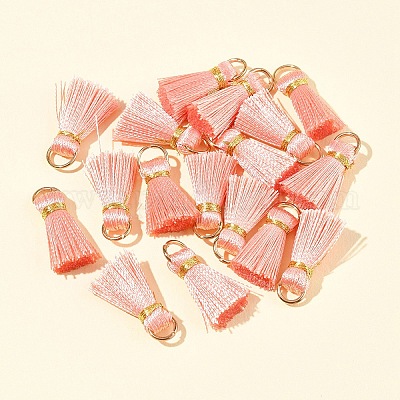 20 шт. украшения из поликоттона (полиэстер-хлопка) ручной работы в виде кисточек FIND-FS0003-27H-1