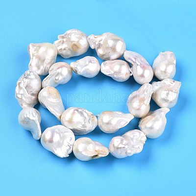 Натуральный жемчуг в стиле барокко PEAR-S019-05D-1