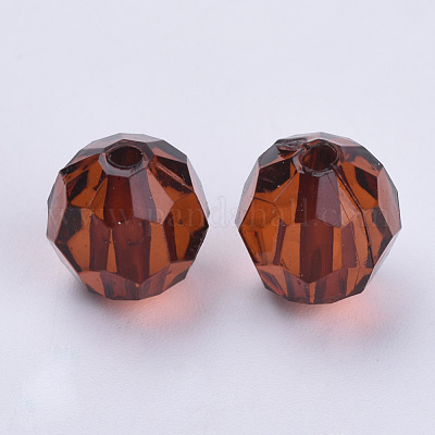 Прозрачные акриловые бусины&nbsp;TACR-Q257-8mm-V60-1