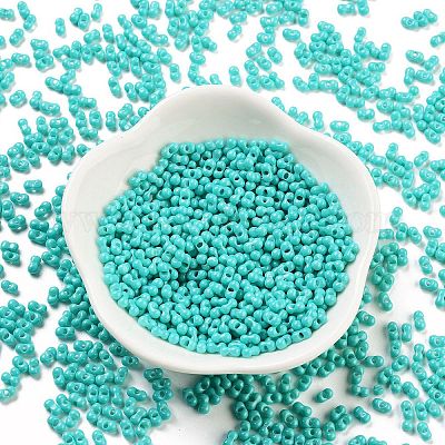 Выпечка краска стеклянные бусины X1-SEED-A033-05O-1