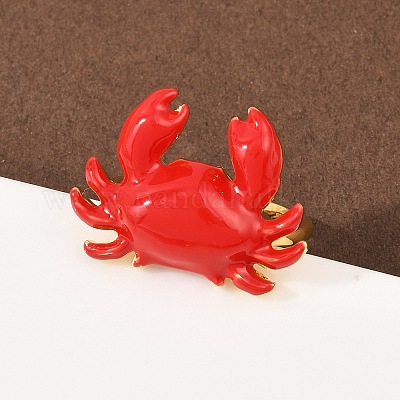 Латунные эмалевые регулируемые манжеты RJEW-C145-02B-G-1