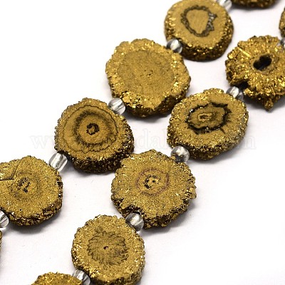 Натуральные друзы кварц хрустальные бусы пряди G-F582-A03-1