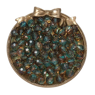 50шт 1 комплекта стеклянных бусин GLAA-D300-03K-1