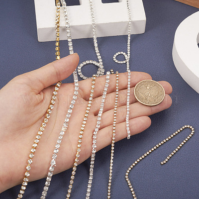 Цепочки из латунных страз длиной 6 м 6 CHC-TA0001-04-1