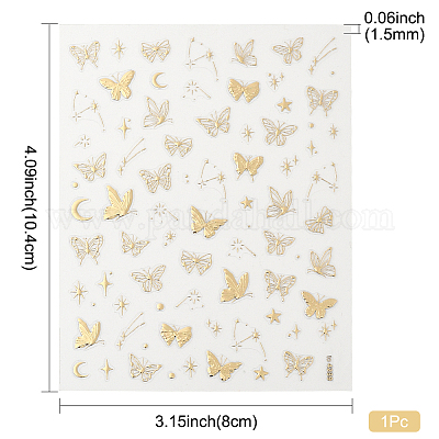 Погладить Nail Art Наклейки&nbsp;MRMJ-WH20017-012B-1