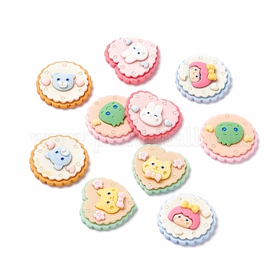 Cabochons di opaco resina&nbsp;X-CRES-A050-25-1