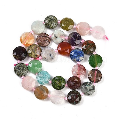 Природные смешанные камень бисер пряди G-NH0004-049-1