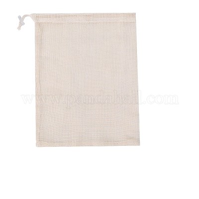 Прямоугольные хлопковые мешочки для хранения HOUS-PW0002-01I-1