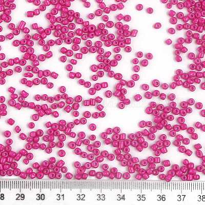 Выпечка краска стеклянные бусины SEED-US0003-3mm-K24-1