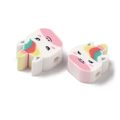 Бусины из полимерной глины  CLAY-H005-17D-1