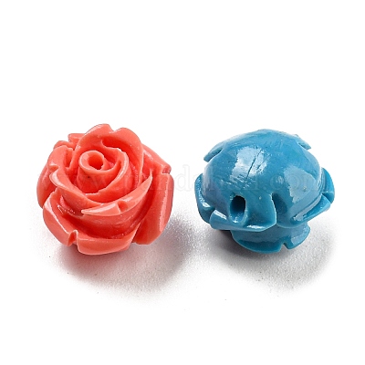 Синтетических коралловых бусин CORA-L043-04B-M-1