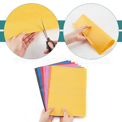 7 лист 7 цвета а4 ПВХ матовый лист DIY-NB0008-27-1