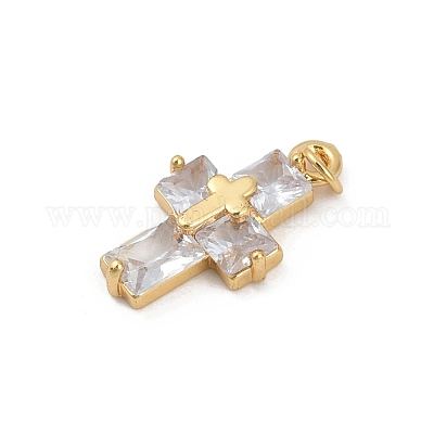 Стойки обшивки латунь кубического циркония подвески KK-G451-23G-1