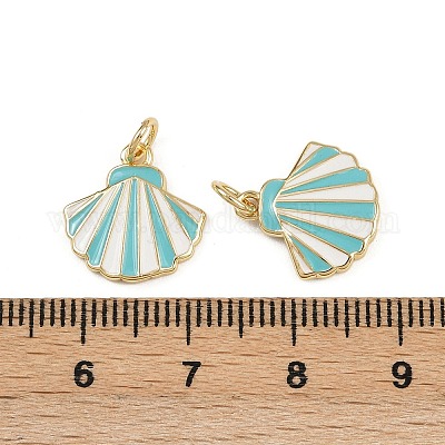 Латунь эмаль подвески KK-L241-19G-1