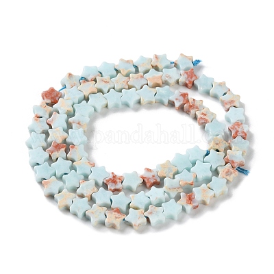 Синтетический Шушан камень бисер пряди G-G085-B49-02-1