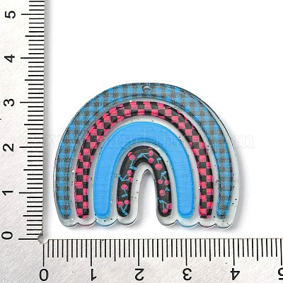 Непрозрачные акриловые подвески SACR-P032-01C-1