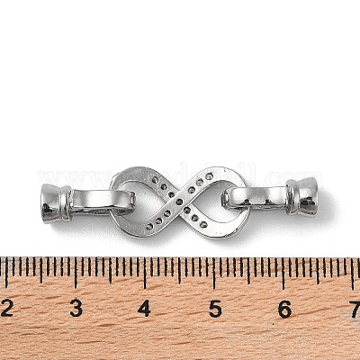 Латунная стойка с микропаве из кубического циркония KK-K377-12P-1