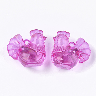 Прозрачные акриловые подвески&nbsp;TACR-S133-114-1