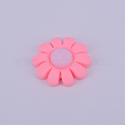 Кабошон из непрозрачной матовой смолы RESI-WH0009-03-1