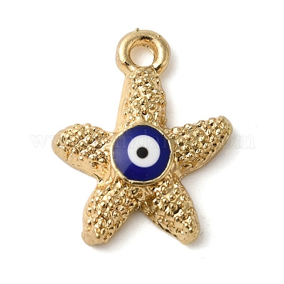 Pendentifs d'émail en alliage&nbsp;ENAM-U003-01G-01-1