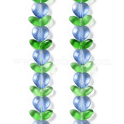 Прозрачные стеклянные бусины GLAA-B021-04A-1