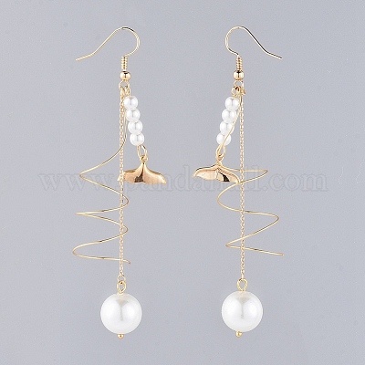 Болтающийся серьги EJEW-JE03809-03-1