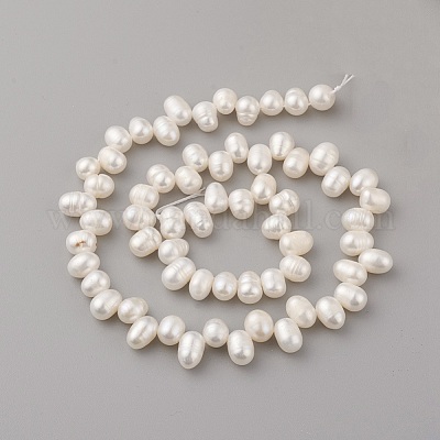 Нити из натурального культивированного пресноводного жемчуга PEAR-G007-16-1