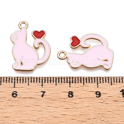 Подвески из эмали и сплава ENAM-T020-59C-1