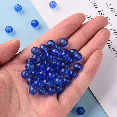 Perles en acrylique transparente&nbsp;X-MACR-S370-A8mm-751-1
