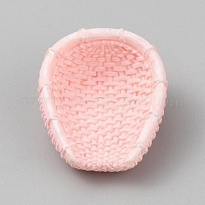 Мини-модель корзины из ротанга из смолы DJEW-CJC0002-04H-04-1