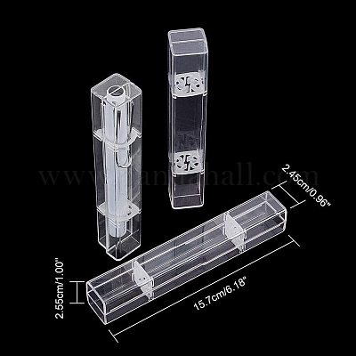 Прозрачный пластиковый ящик для хранения ручек для татуировок ODIS-NB0001-02-1