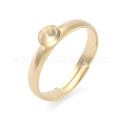 Regolazione dell'anello pad in ottone regolabile&nbsp;KK-K414-01B-G-1