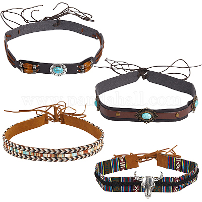 4 шт. 4 стиля аксессуаров для украшения ремня из искусственной кожи DIY-GF0008-44-1