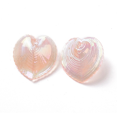 УФ-покрытие радужных переливающихся акриловых подвесок OACR-C003-08E-1