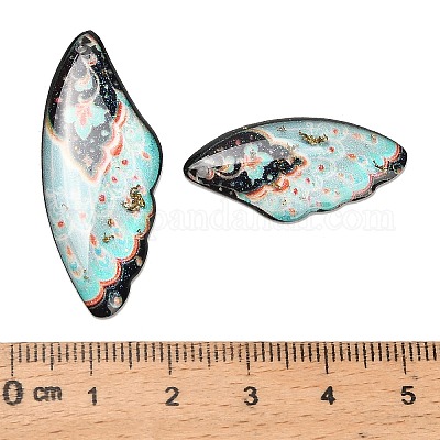 4шт 4 стиля прозрачные подвески из эпоксидной смолы RESI-B032-01B-1