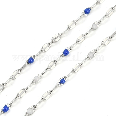 Латунные цепочки AJEW-Q153-03P-02-1