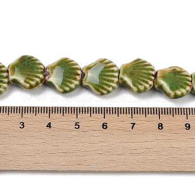 Фарфора ручной работы бисер нитей PORC-Q002-01A-08-1