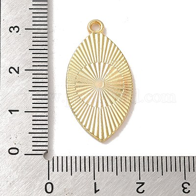 Pendentifs d'émail en alliage&nbsp;ENAM-R147-13D-G-1