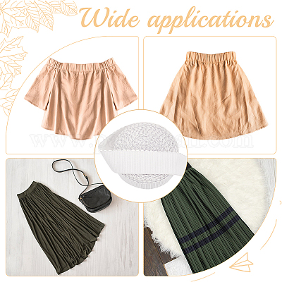 9 ярд плоского полиэстерового широкого эластичного шнура OCOR-MA0001-15C-1