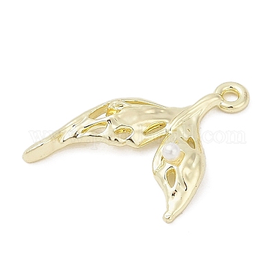 Подвески из искусственного жемчуга и сплава АБС PALLOY-R151-52G-1