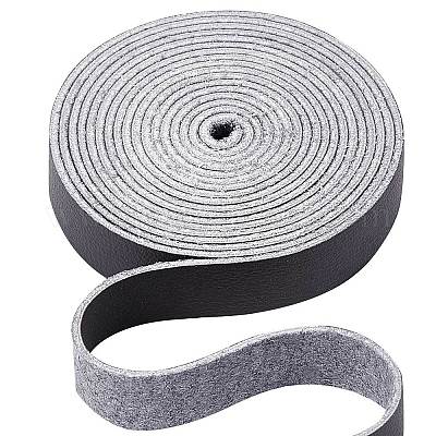 Плоский шнур из микрофибры из искусственной кожи LC-WH0006-07A-02-1