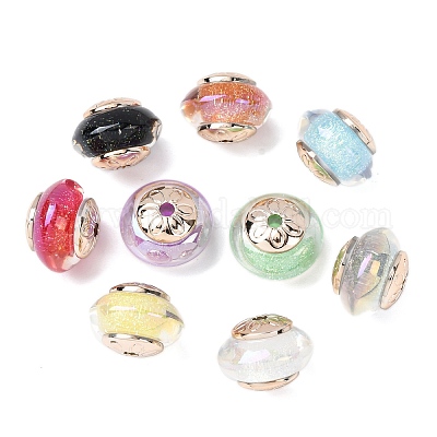 Непрозрачная светящаяся смола и пластиковые шарики CCB RESI-G119-14D-1