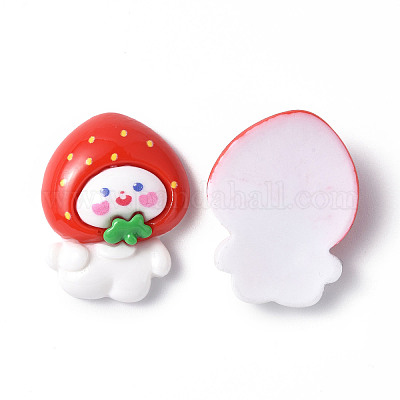 Непрозрачные кабошоны из смолы CRES-P023-06J-1