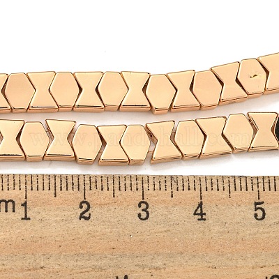 Гальванические нити из синтетических немагнитных гематитовых бусин G-C136-A01-01-1