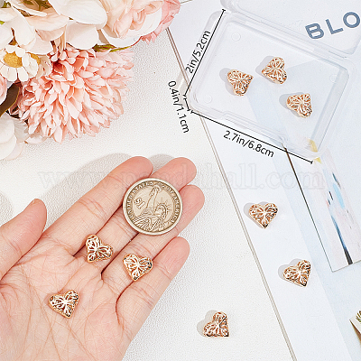 10 шт. Латунные бусины KK-BBC0012-19-1